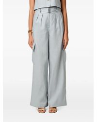 Hevron - Pantalon Plissé Maggie À Taille Ceinturée - Lyst