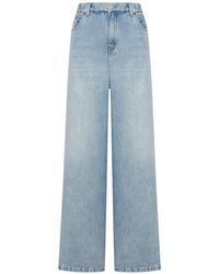 Lois - Flow Wide Denim Jeans - Lyst
