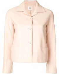 Hermès Pre-owned Lederjacke - Pink