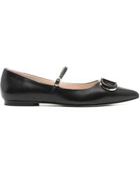 Twinset - Oval T Ballet Flats - Lyst