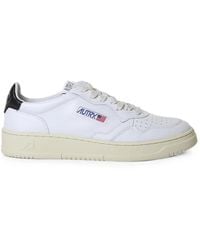 Autry - Medalist Perforated Leather Sneakers - Lyst