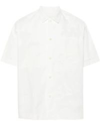 Sacai - Embroidered-Design Button-Up Shirt - Lyst