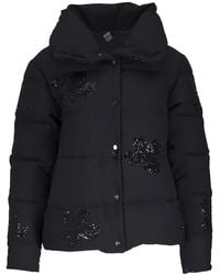 Herno - Sequin-Embellished Padded Jacket - Lyst