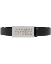 MM6 by Maison Martin Margiela - Ceinture À Motif Numéro - Lyst