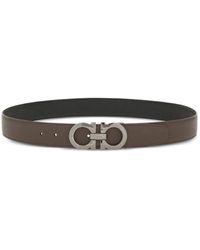 Ferragamo - Gancini Double-Sided Belt - Lyst