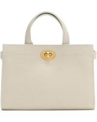 Burberry - Micro Cotswolds Check Tote - Lyst