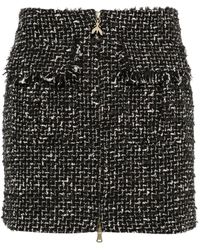 Patrizia Pepe - A-line Tweed Miniskirt - Lyst