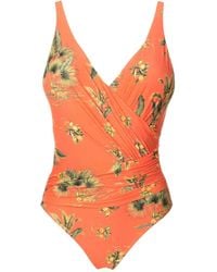 Lygia & Nanny - Bañador con estampado floral - Lyst