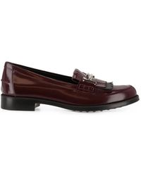Tod's - Loafer Mit Fransen - Lyst