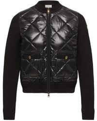 Moncler - Quilted Panelled Jacket - Lyst