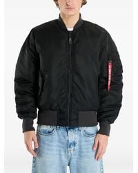 Alpha Industries - Ma-1 Distressed Internal Pocket Bomber Jacket - Lyst