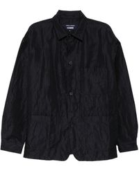 Comme des Garçons - Pinstripe-Pattern Crinkled Jacket - Lyst