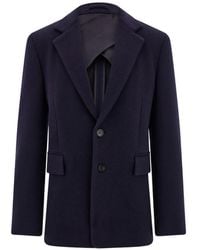 Ferragamo - Single Breasted Jersey Blazer - Lyst