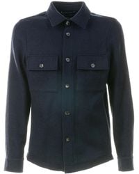 Jacob Cohen - Double-Pocket Button-Front Shirt - Lyst
