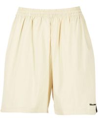 adidas - X Wales Bonner logo-embroidered shorts - Lyst