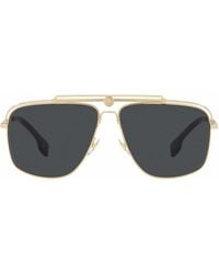 Versace - Pilot-Frame Sunglasses - Lyst