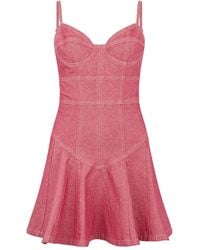 DSquared² - Oxford Denim Jurk - Lyst