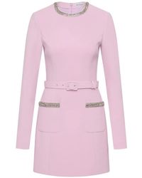 Rebecca Vallance - Yolanda Long Sleeve Mini Dress - Lyst
