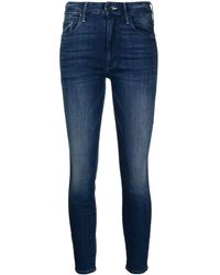 Mother - Schmale Cropped-Jeans - Lyst