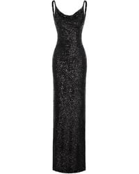 ROSERRY - Margot Sequin-Embellished Open-Back Maxi Dress - Lyst