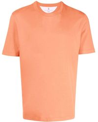 Brunello Cucinelli - Crew Neck Short-sleeved T-shirt - Lyst