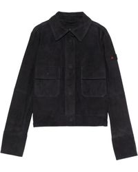 Peuterey - Era Suede Pocket Jacket - Lyst