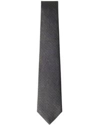 Hackett - Geometric Leaf-Pattern Tie - Lyst