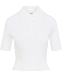 Givenchy - Polo En Maille À Design Côtelé - Lyst