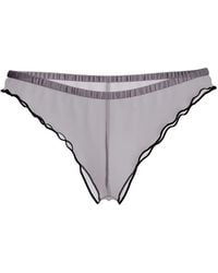 Maison Close - La Parisienne Ruffled Tanga - Lyst