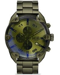 DIESEL - Orologio Spiked - Lyst