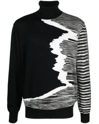 Missoni - Space Dyed Wool Turtleneck Sweater - Lyst