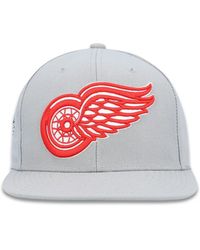 Mitchell & Ness - Detroit Wings Nhl Alternate Flip Snapback Cap - Lyst