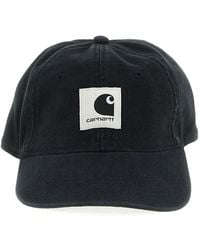 Carhartt - Logo-Patch Canvas Baseball Cap - Lyst