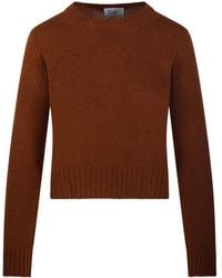 Be You - Gerippter Pullover mit rundem Ausschnitt - Lyst