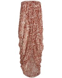 Cinq À Sept - Zebra-Pattern Asymmetric Dress - Lyst