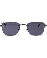 Montblanc - Lunettes De Soleil À Monture Rectangulaire - Lyst