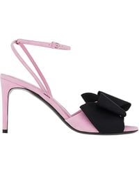 Ferragamo - Bow-Detail Sandals - Lyst