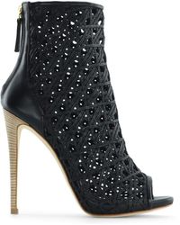 Designer Peep Toe Booties for Women 