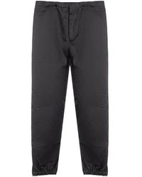 Jil Sander - Broek Met Elastische Tailleband En Ritsmanchetten - Lyst