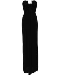 Christopher Esber - Arced Palm Strapless Dress - Lyst