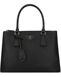 Prada - Medium Galleria Leather Tote Bag - Lyst