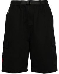 Vision Of Super - Flames-patch Twill Cargo Shorts - Lyst