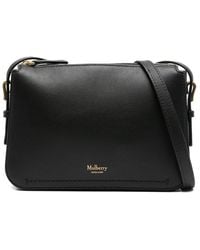 Mulberry - Clovelly Leather Zip-Top Cross Body Bag - Lyst