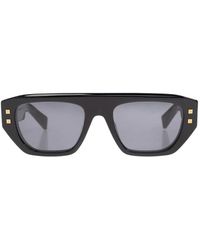 Balmain - Lunettes De Soleil B-Army Ii À Monture Géométrique - Lyst