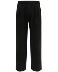 Laneus - Loose-Fit Pleated Track Pants - Lyst