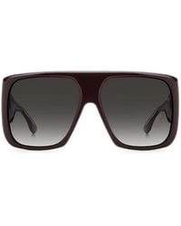 Victoria Beckham - Oversized Geometric-Frame Sunglasses - Lyst