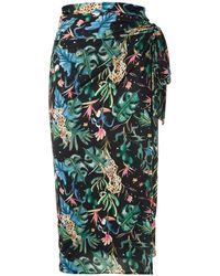 Lygia & Nanny Sarong Orixà con stampa - Verde