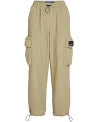 KARL LAGERFELD - Straight-Leg Cargo Trousers - Lyst