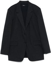 Theory - Blazer Monopetto - Lyst