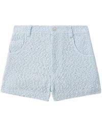 IRO - High-waisted Tweed Shorts - Lyst